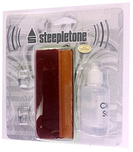 Steepletone SBSK9 Record Cleaning Kit with Two Turntable Flip Over Stylus SSTY9