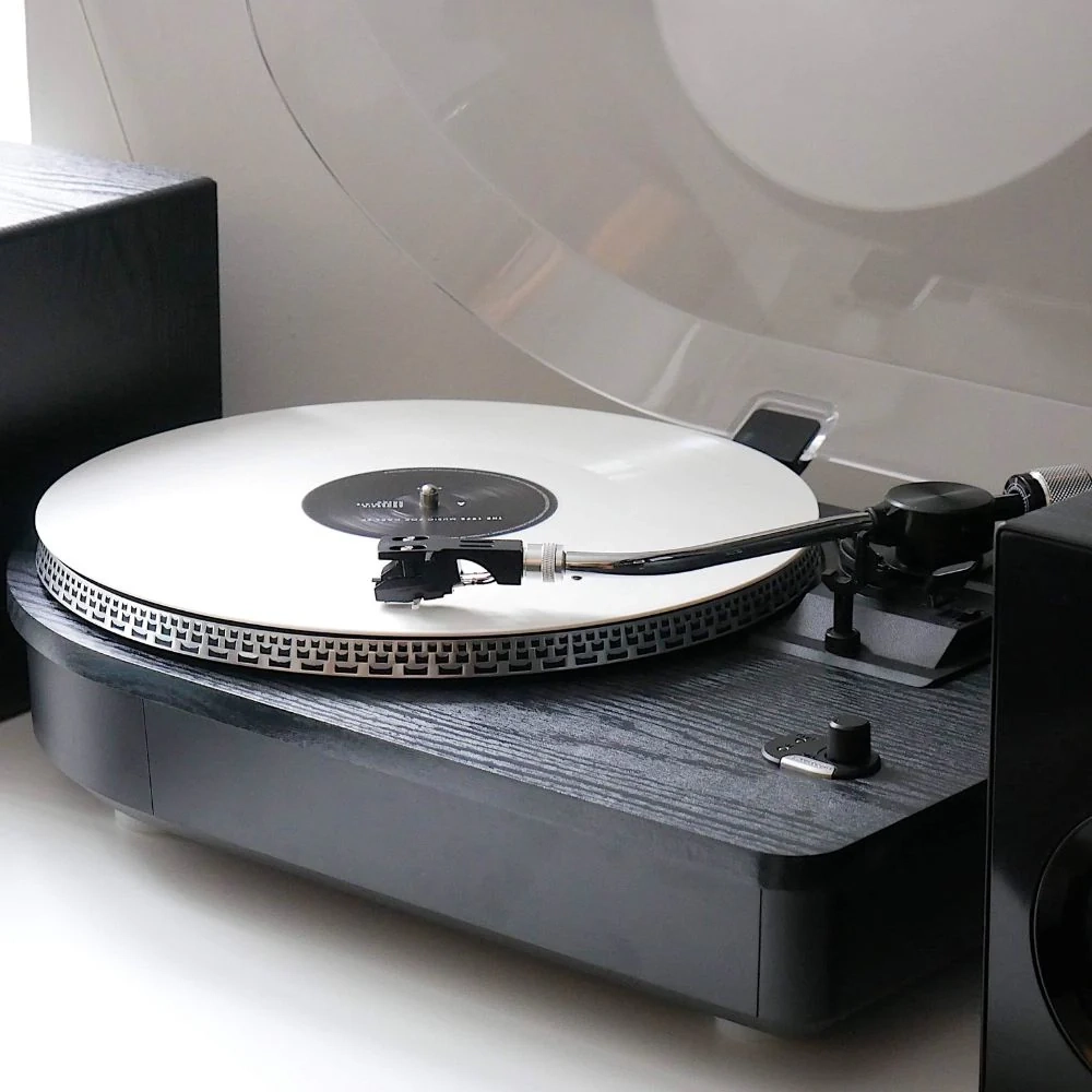 Steepletone Camden 2 Professional Turntable with Auto-Return Bluetooth Transmit & Receive (Black)