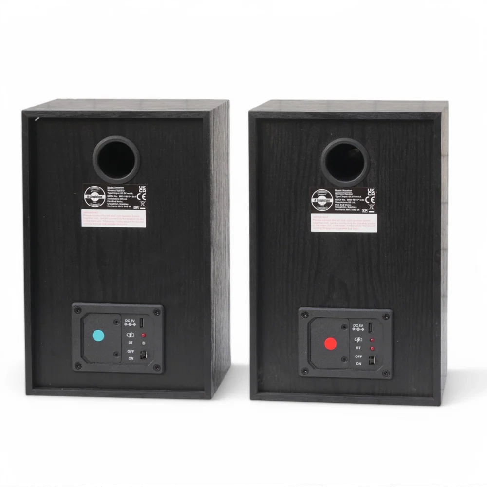 Steepletone Houston XP 6-in-1 Music System with CD Player Bluetooth DAB+/FM & USB Wireless Speakers (Silver & Black)