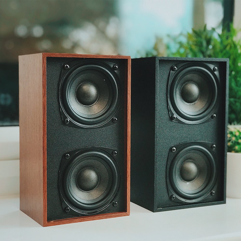 Steepletone Freedom Play Wireless Bluetooth Speaker Boxes Set of 4